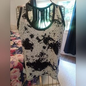 Sparkle SeeThru Back Tank
